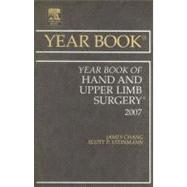 The Year Book of Hand and Upper Limb Surgery 2007