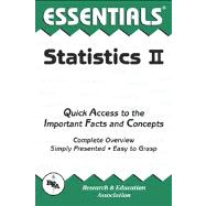 The Essentials of Statistics II