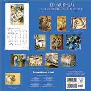 Degas, Edgar, 2002 Calendar