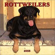 Rottweilers Mini 2005 Calendar