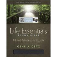 Life Essentials Study Bible, Black Bonded Leather