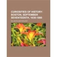 Curiosities of History