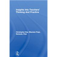 Insights into Teachers' Thinking and Practice