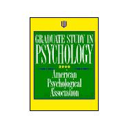 Graduate Study in Psychology 2000