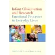Infant Observation and Research: Emotional Processes in Everyday Lives