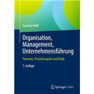 Organisation, Management, Unternehmensführung