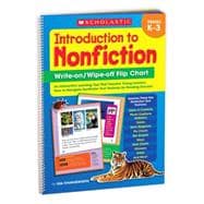 Introduction to Nonfiction Write-on/ Wipe-off Flip Chart An Interactive Learning Tool That Teaches Young Learners How to Navigate Nonfiction Text Features for Reading Success