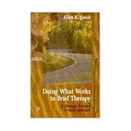 Doing What Works in Brief Therapy : A Strategic Solution Focused Approach
