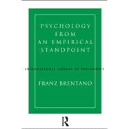 Psychology from an Empirical Standpoint
