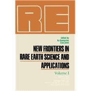 New Frontiers in Rare Earth Science and Applications
