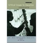 Critical Issues in Education : Dialogues and Dialectics