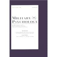 Chemical Warfare and Chemical Terrorism: Psychological and Performance Outcomes:a Special Issue of military Psychology