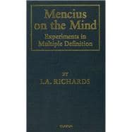 Mencius on the Mind