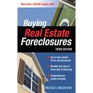 BUYING REAL ESTATE FORECLOSURES 3/E, 3rd Edition