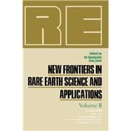 New Frontiers in Rare Earth Science and Applications