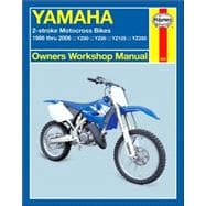 Haynes Yamaha 2-Stroke Motocross Bikes  1986 thru 2006 YZ80, YZ85, YZ125, YZ250
