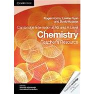 Cambridge International AS Level and A Level Chemistry Teacher's Resource CD-ROM