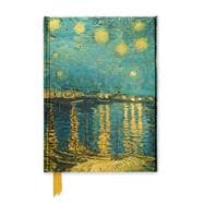 Van Gogh Starry Night over the Rhone Foiled Journal