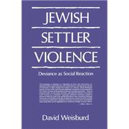 Jewish Settler Violence