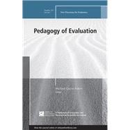 Pedagogy of Evaluation