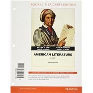 American Literature -- Volume 1, Books a la Carte Edition
