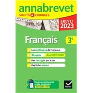 Annales du brevet Annabrevet 2023 Français 3e