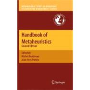 Handbook of Metaheuristics