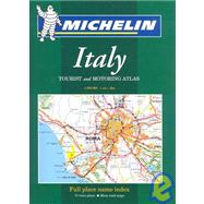 Michelin Italy Tourist and Motoring Atlas