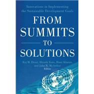 From Summits to Solutions Innovations in Implementing the Sustainable Development Goals
