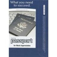 Pearson Passport -- Standalone Access Card -- for Music Appreciation