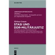 Stasi Und Ddr-militarjustiz