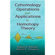 Cohomology Operations and Applications in Homotopy Theory