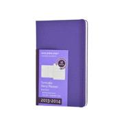 Moleskine 2013-2014 Turntable Planner, 18 Month, Pocket, Weekly, Brilliant Violet, Hard Cover (3.5 x 5.5)