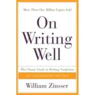 On Writing Well,9780060006648