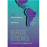 Deepening Democracy in Latin America