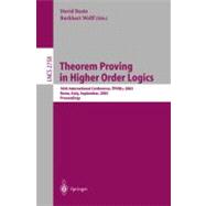 Theorem Proving in Higher Order Logics: 16th International Conference, Tphols 2003, Rome, Italy, September 8-12, 2003 : Proceedings