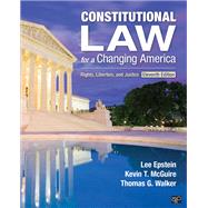 Constitutional Law for a Changing America,9780014746651