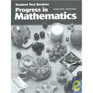 Progress in Mathematics, Grade 5, Student Test Booklet