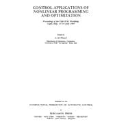 Control Applications of Nonlinear Programming and Optimization