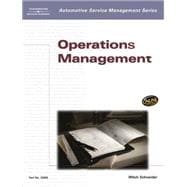 Automotive Service Management: Operations Management