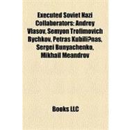 Executed Soviet Nazi Collaborators