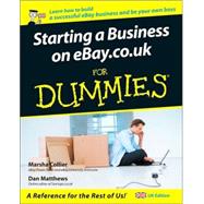 Starting a Business on Ebay.Co.UK for Dummies