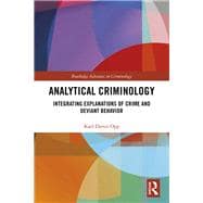 Analytical Criminology