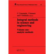 Integral Methods in Science and Engineering
