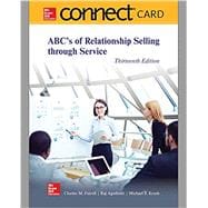 Connect Access Card for ABC's of Relationship Selling, 2025 Evergreen Edition book cover, ISBN 9781260316667