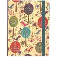 Folk Art Birds Journal