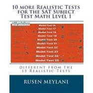 10 More Realistic Tests for the SAT Subject Test Math Level 1
