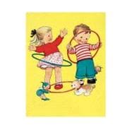 Children With Hula Hoops - Friendship Card Greeting Cards