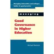 Managing Good Governance