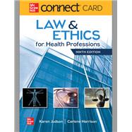 Connect Access Card for Law & Ethics for the Health Professions
